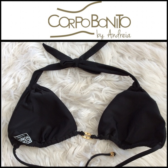 NWOT Corpo Bonito Triangle Bikini Top - Picture 2 of 5
